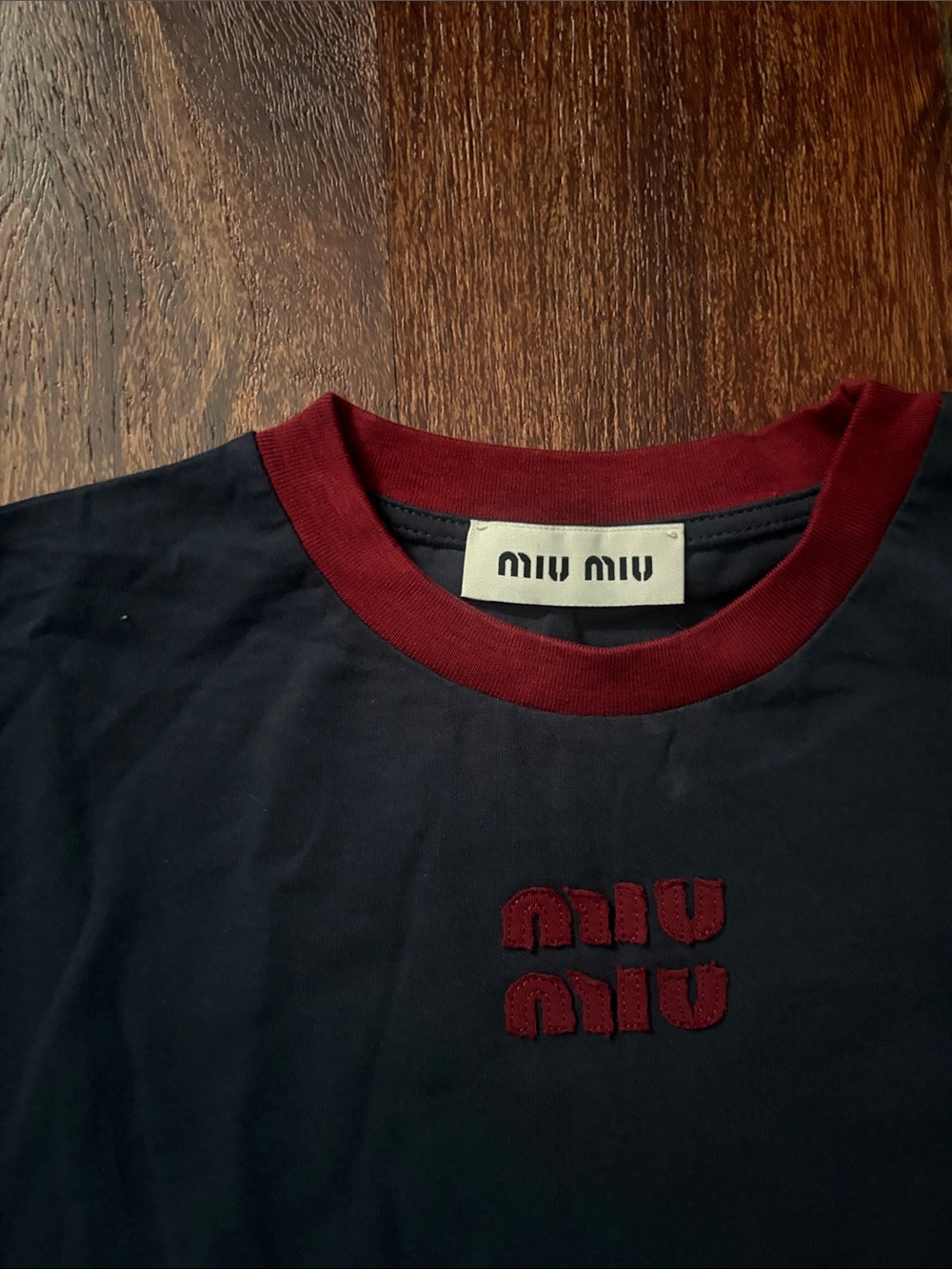 Miu Miu Long Sleeve Tee - Picture 2 of 5